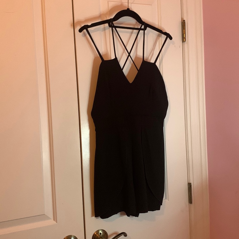 Romper black small